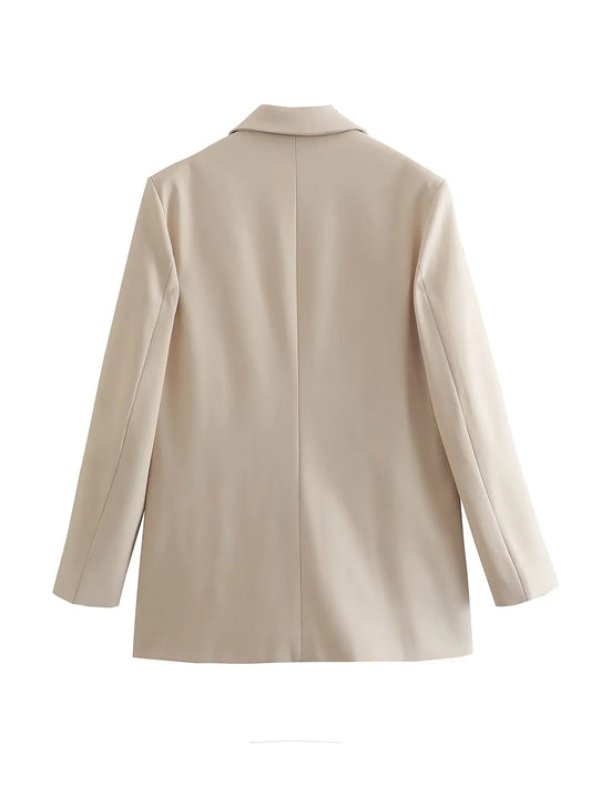 Blazer feminino oversized dois botões AB625